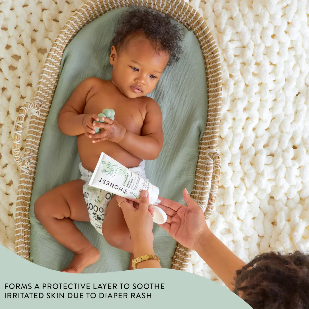 The Honest Company Diaper Rash Cream Spray with Zinc Oxide | 59ml (2 fl oz) | Hypoallergenic, Dermatologist Tested - view 6