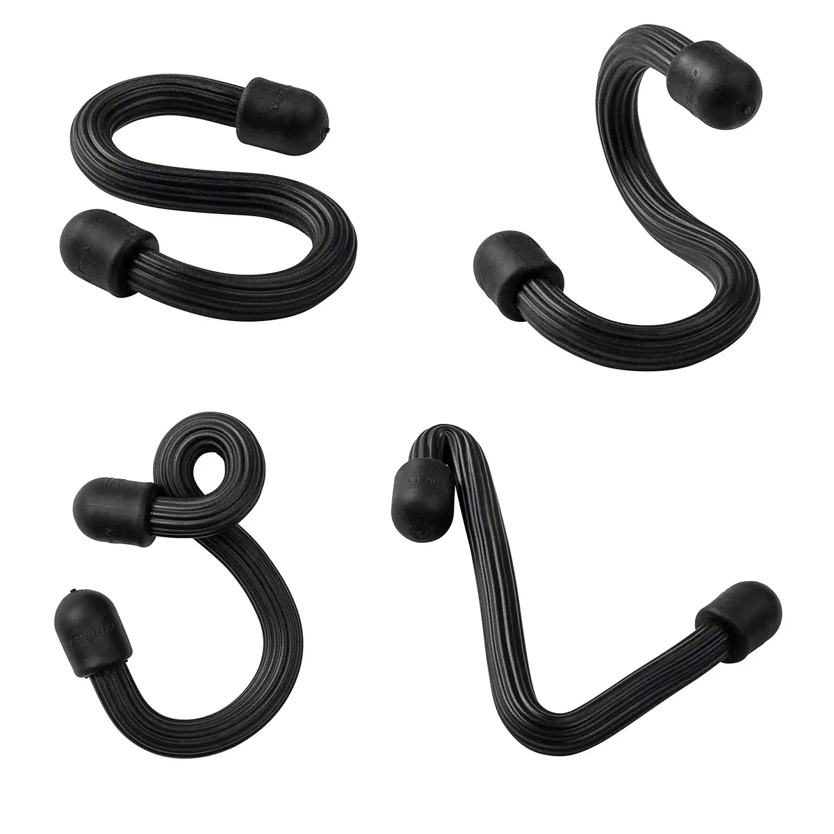 Nite Ize Gear Tie Bendable S-Hook for Garage, Closet, Kitchen & Plants, Black, 2.5cm (0.61in) | Heavy Duty Utility Hook - view 2