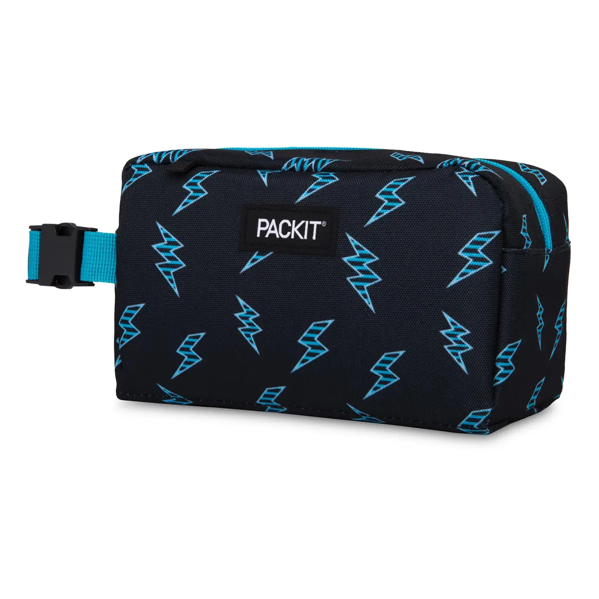 PackIt Freezable Snack Box, Striped Bolts | EcoFreeze Technology, Collapsible & Reusable (70-120 chars) - view 2