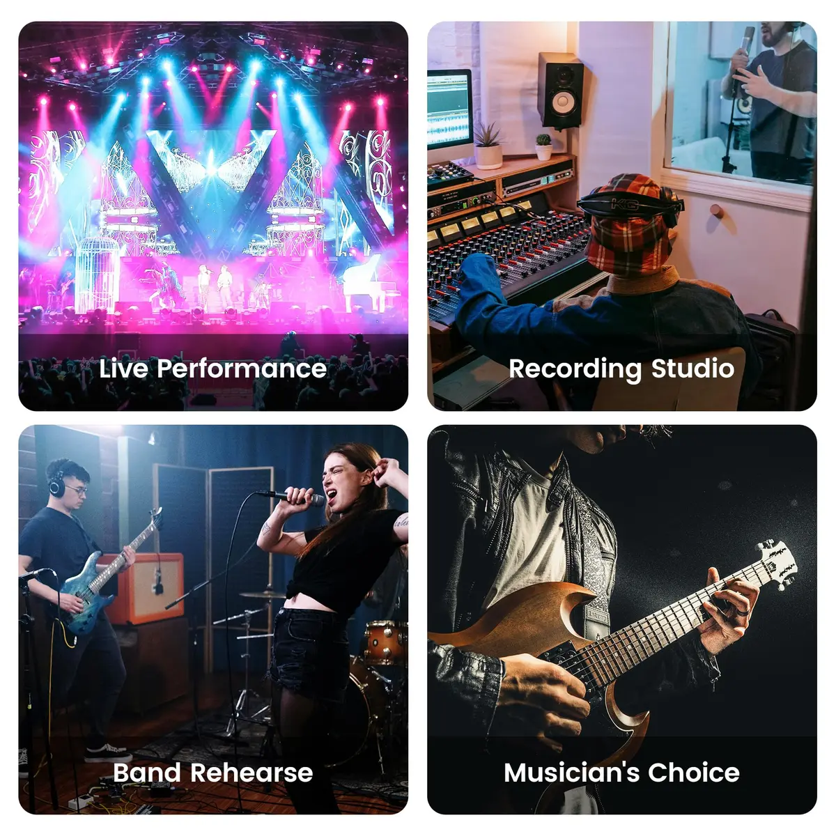 NUX B-1 Lite 2.4GHz Wireless Guitar System | Ultra-Low Latency, HD Audio, Rechargeable, Plug & Play (≤120 chars) - view 5