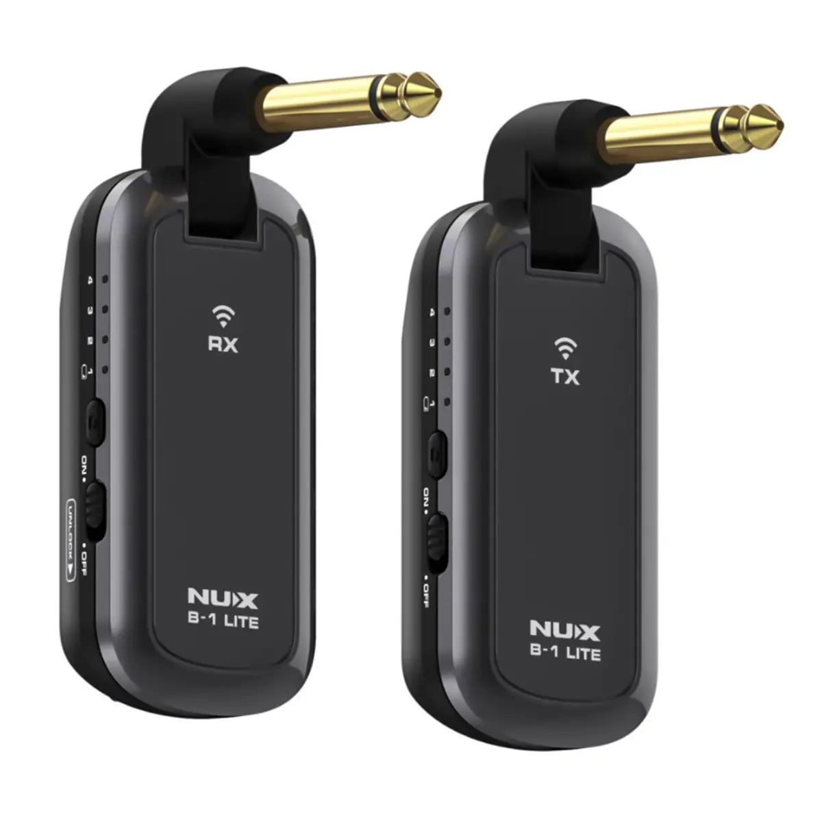 NUX B-1 Lite 2.4GHz Wireless Guitar System | Ultra-Low Latency, HD Audio, Rechargeable, Plug & Play (≤120 chars) - view 6