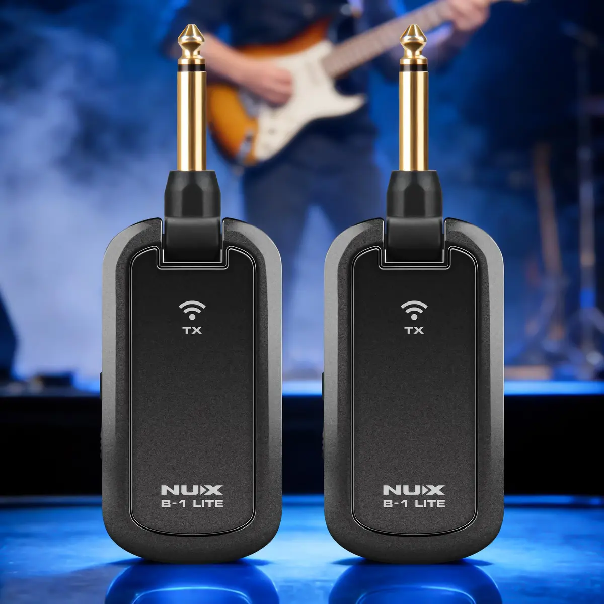 NUX B-1 Lite 2.4GHz Wireless Guitar System | Ultra-Low Latency, HD Audio, Rechargeable, Plug & Play (≤120 chars) - view 7