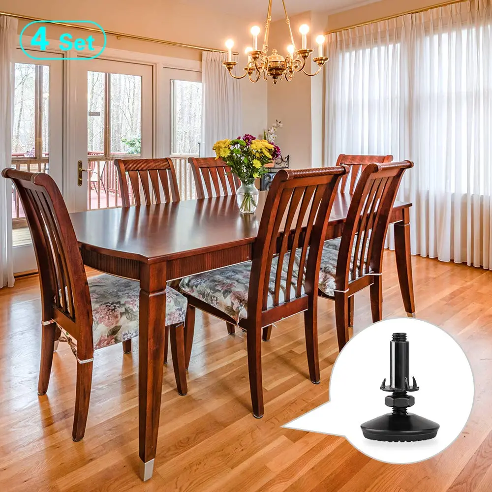 Tahikem M10 Thread Leveling Feet 4 Pack | Adjustable Furniture Feet for Home & Office - view 4