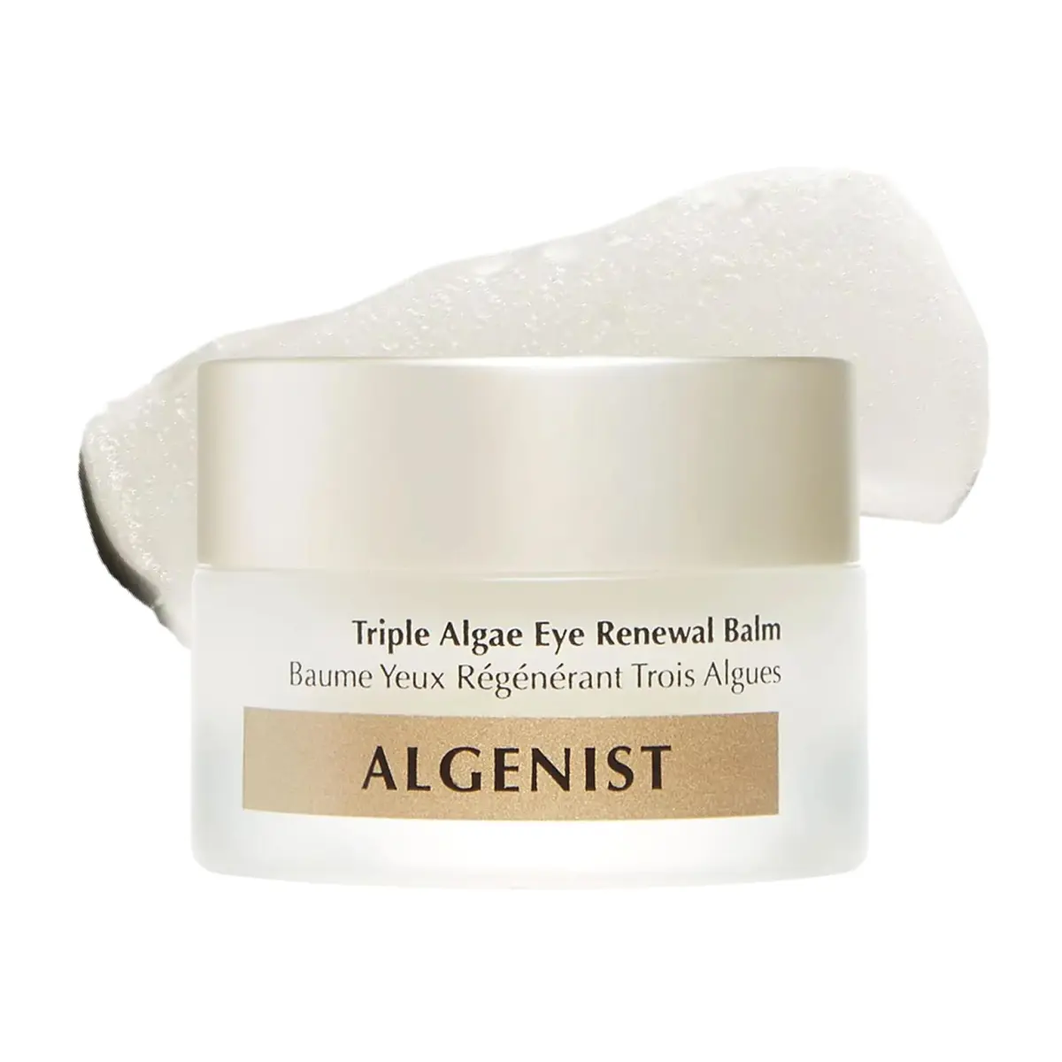 Algenist Triple Algae Eye Renewal Balm 0.5 oz | Hydrating Vegan Eye Cream with Caffeine & Peptides - main product image