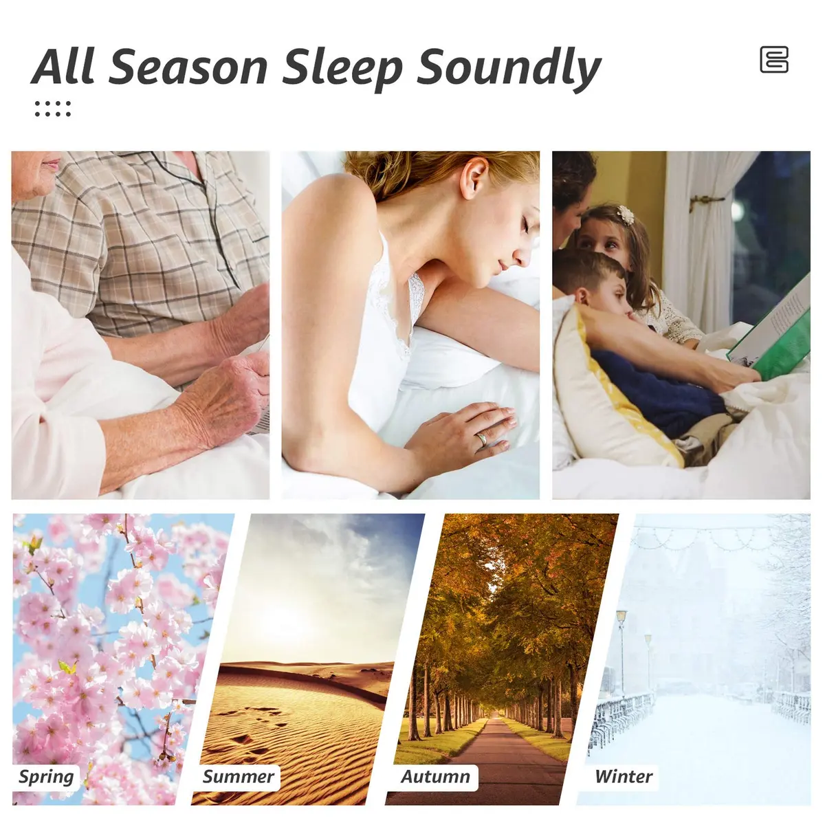 HYLEORY All Season California King Size Bed Comforter - Cooling Down Alternative Quilted Duvet Insert with Corner Tabs - Winter Warm - Machine Washable - Grey, 96 x 104 Inch - view 7