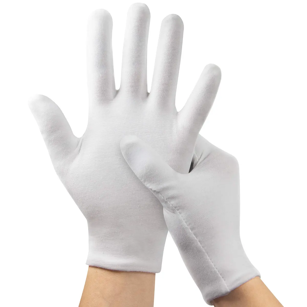 HMNYSOL Moisturizing Gloves 10 Pairs | Overnight Cotton Hand Care for Dry Skin - main product image