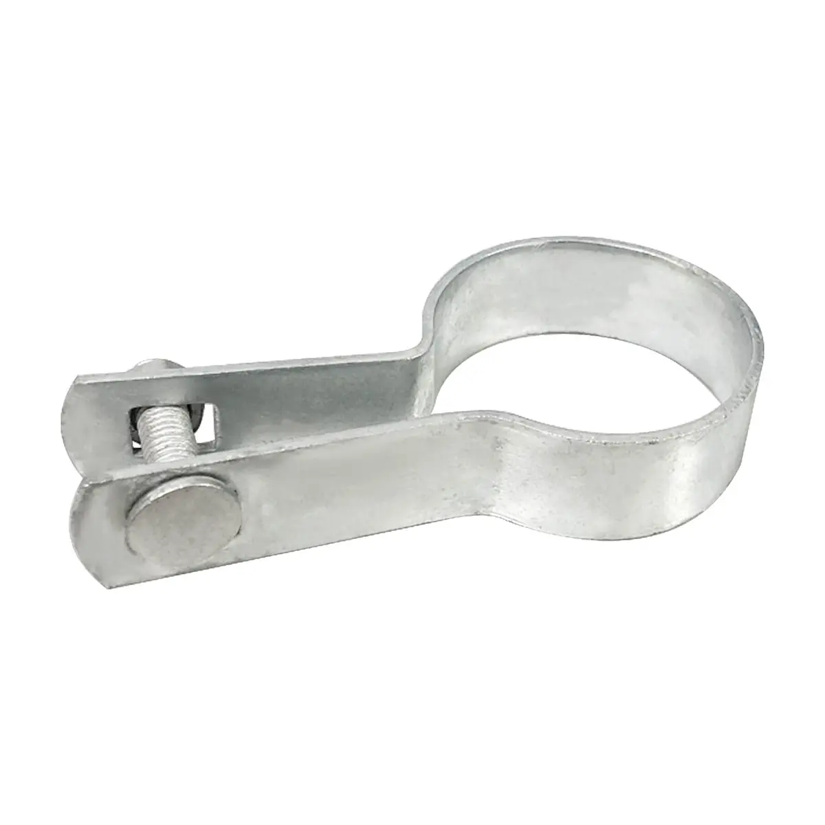 Aiwaiufu 10 Pcs 2-3/8" Galvanized Steel Fence Tension Bands | Rust-Resistant Chain Link Fixings for Gates & Posts - view 2