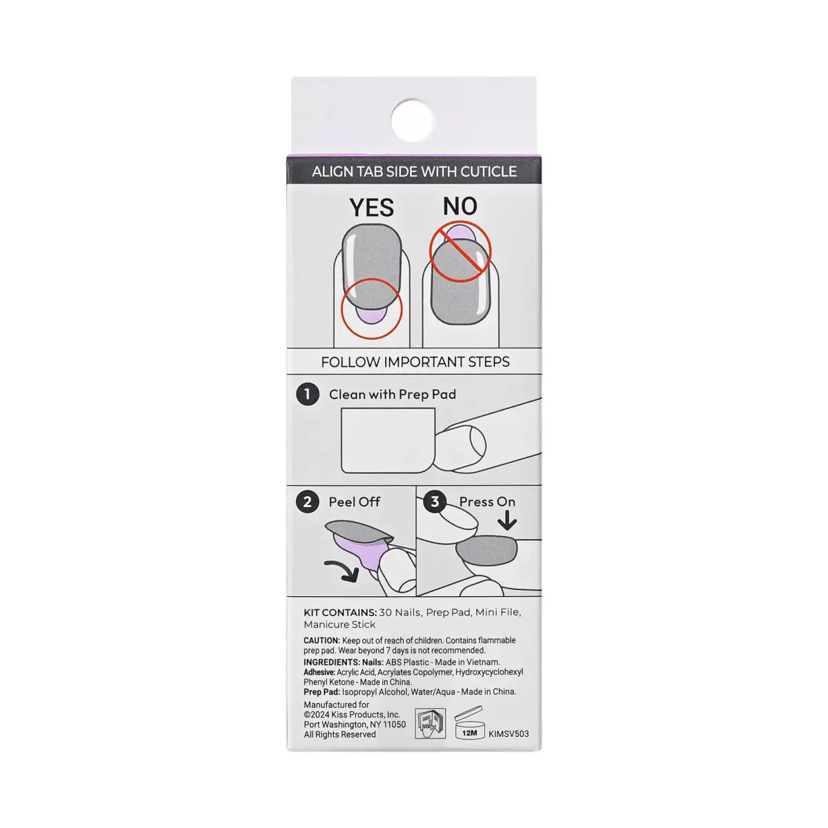 imPRESS Evanesce No Glue Mani Press On Nails, Short Oval, Beige, 30 Nails | Professional Gel Manicure in Minutes - view 9