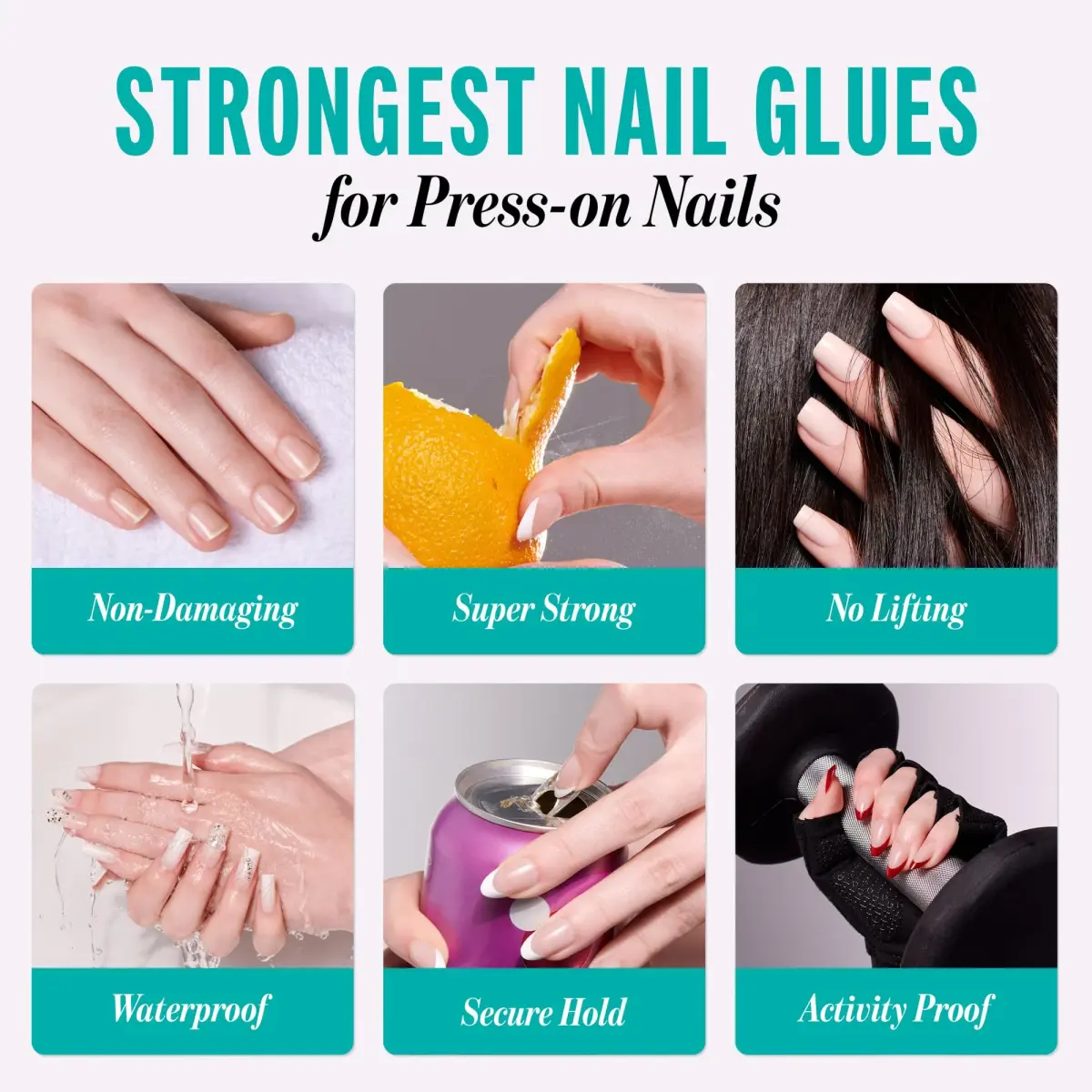 KISS PowerFlex Maximum Speed Nail Glue 3g (0.10 oz) | Fast Drying Adhesive for Press-On Nails & Repairs - view 3