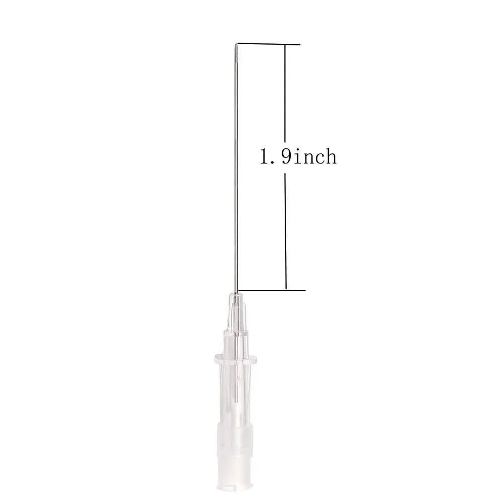 Xiboya textile Pack of 50 Catheter Piercing Needles Tattoo Piercings Tool 20G | Sterile, Medical Steel, Versatile - view 3