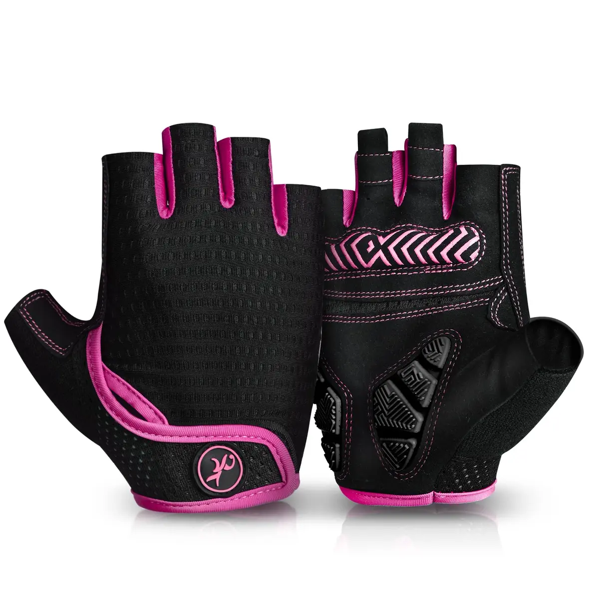 MOREOK Half Finger Cycling Gloves with 5MM Gel Pad | Breathable & Sweat-Wicking for Men & Women - main product image