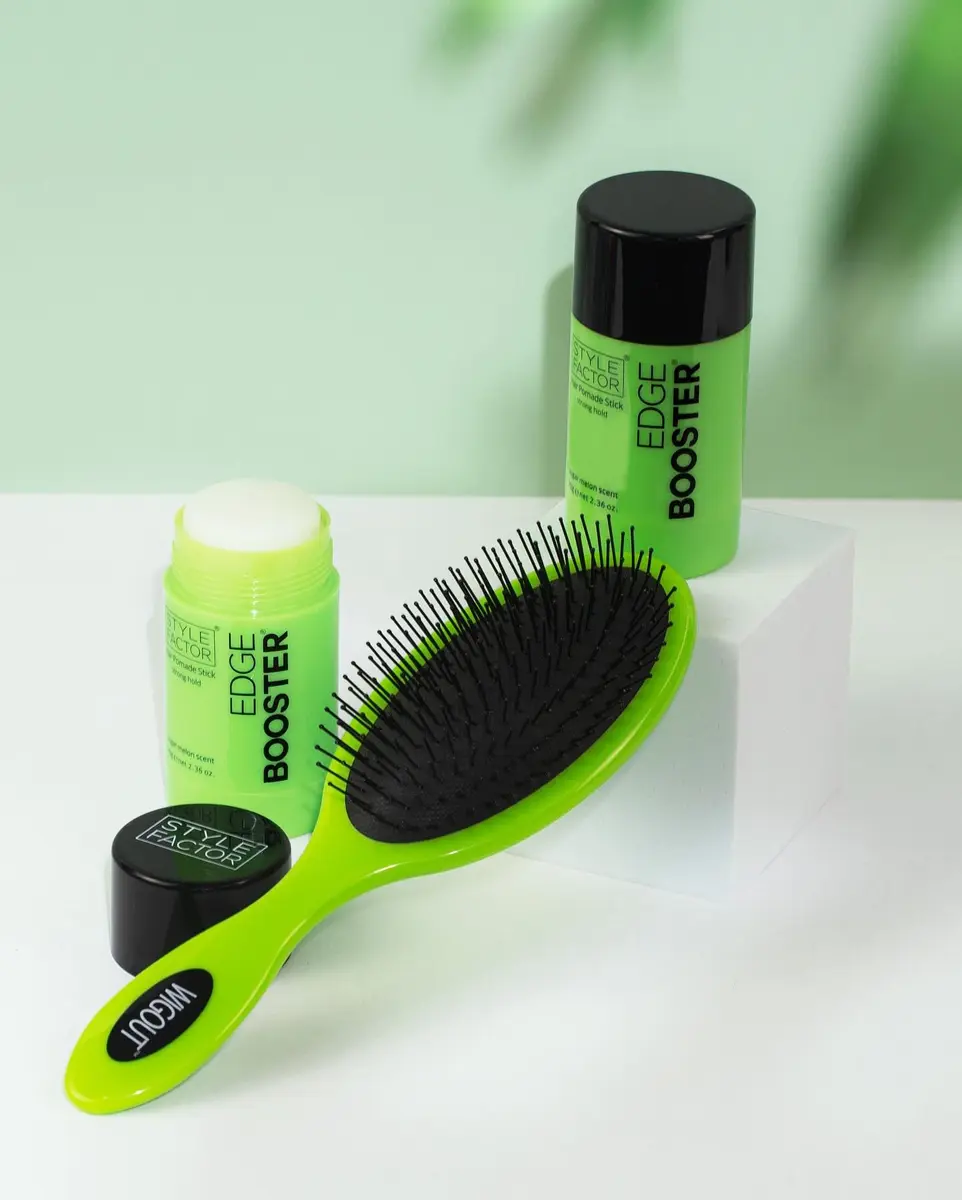 Style Factor Edge Booster Hair Pomade Stick Strong Hold 2.36 oz | Sugar Melon Scent for All Hair Types - view 6