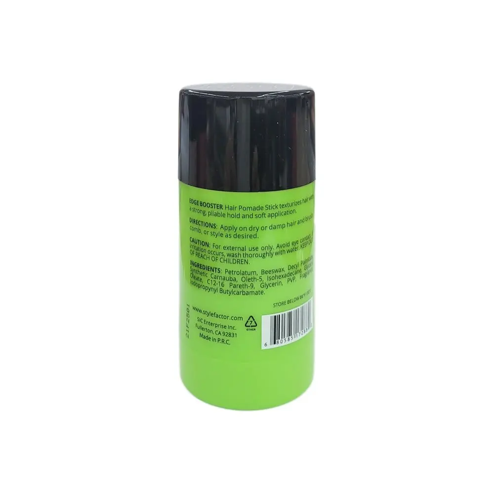 Style Factor Edge Booster Hair Pomade Stick Strong Hold 2.36 oz | Sugar Melon Scent for All Hair Types - view 3