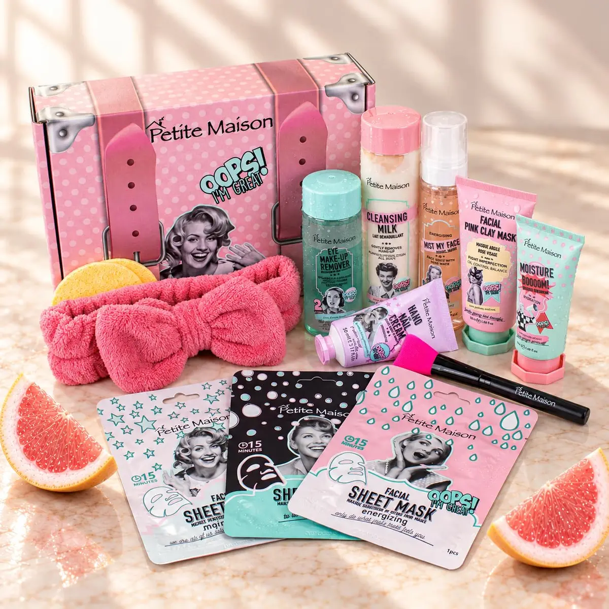 Petite Maison 13-Piece Skincare Gift Set for Women & Teen Girls | At-Home Spa Kit, Birthday Gift for Her - view 5