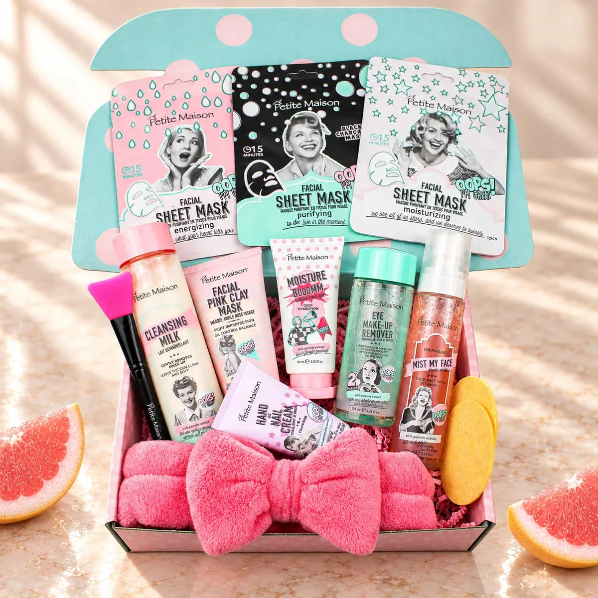 Petite Maison 13-Piece Skincare Gift Set for Women & Teen Girls | At-Home Spa Kit, Birthday Gift for Her - view 2