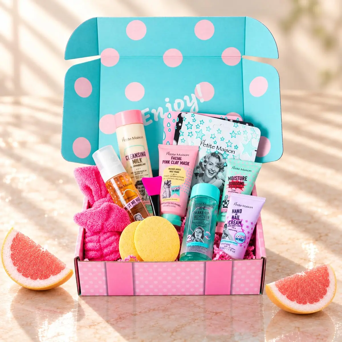 Petite Maison 13-Piece Skincare Gift Set for Women & Teen Girls | At-Home Spa Kit, Birthday Gift for Her - view 4