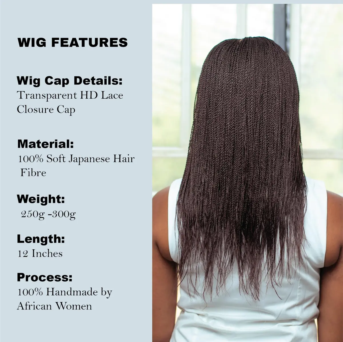Wow Braids Twisted Wigs 12 Inch Micro Twist Synthetic Wig for Black Women - view 4