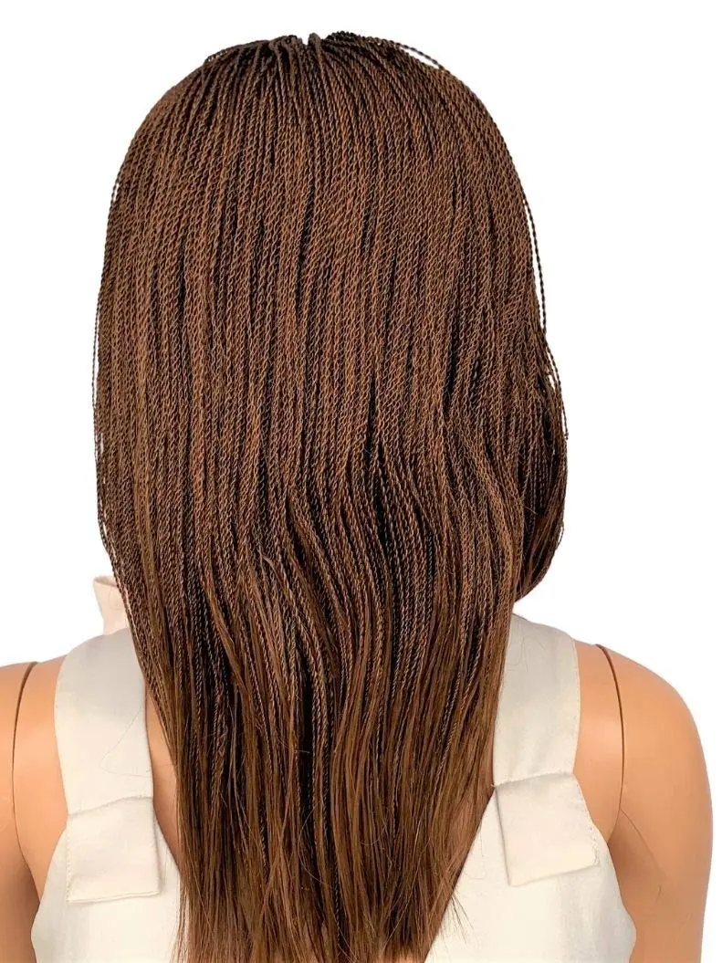 Wow Braids Twisted Wigs 12 Inch Color 30 | Micro Million Twist Synthetic Wig for Black Women - view 5