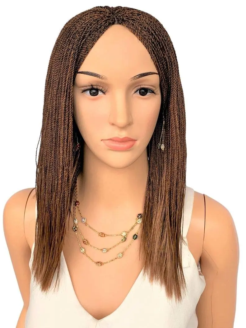 Wow Braids Twisted Wigs 12 Inch Color 30 | Micro Million Twist Synthetic Wig for Black Women - view 2