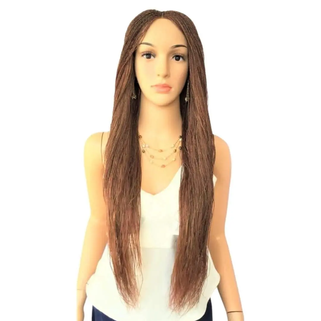 Wow Braids Micro Twist Wigs, 22 Inch Synthetic Braided Wig for Black Women, Color 30/35 - view 2