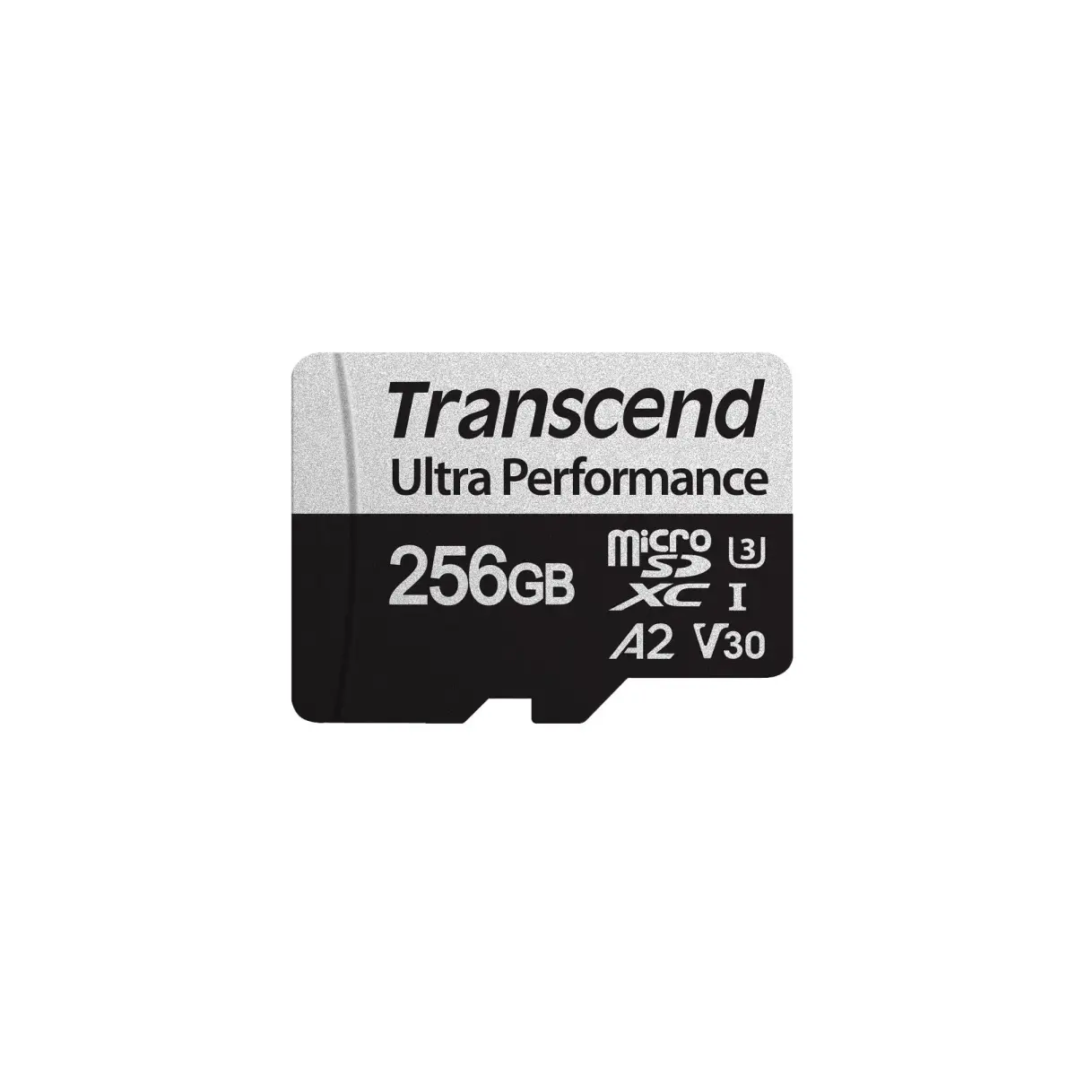 Transcend 256GB microSDXC UHS-I U3 Memory Card - 160MB/s Read Speed - main product image