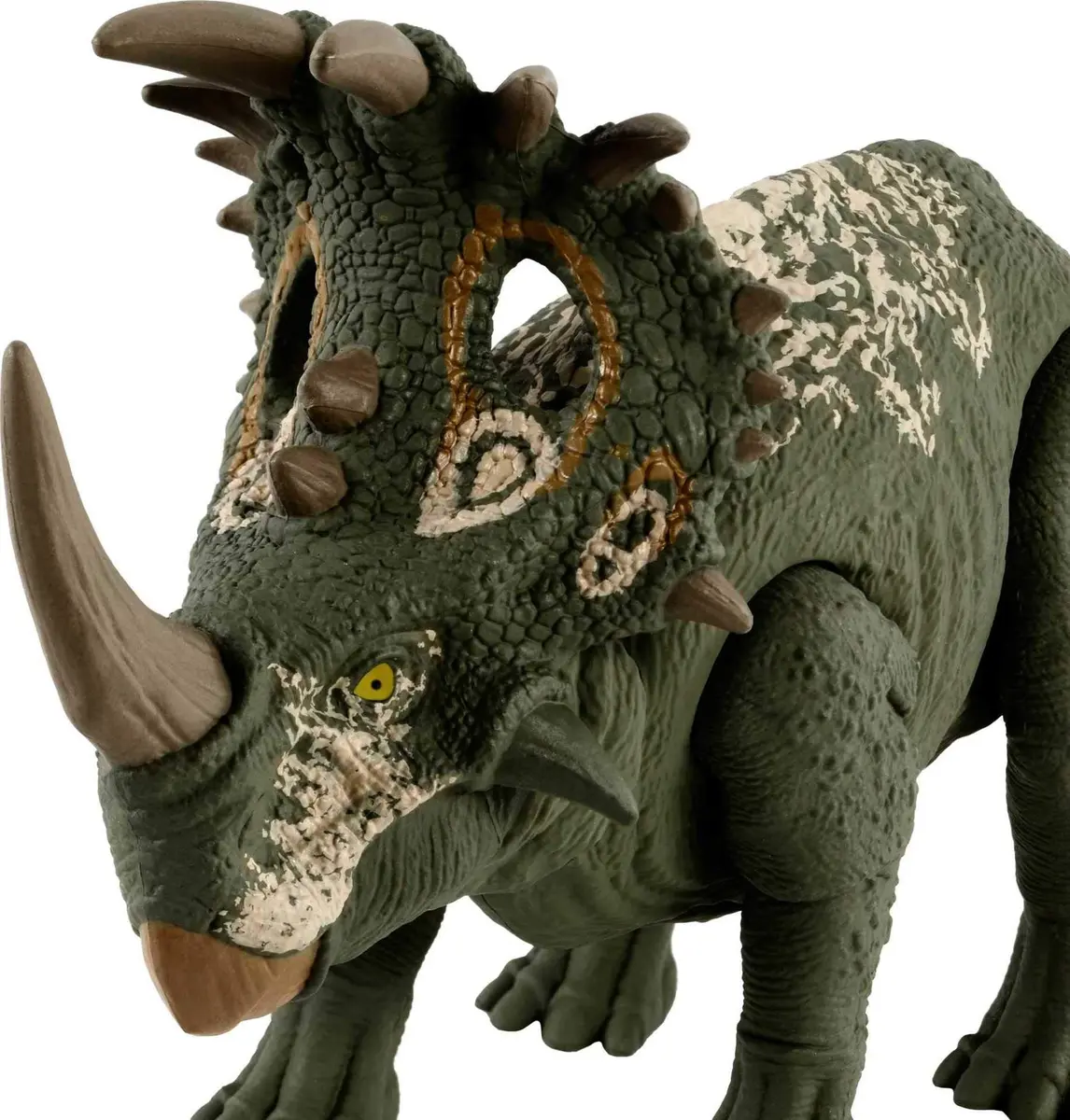 Jurassic World Sound Strike Dinosaur Action Figure Green Medium Size | Movable Joints & Realistic Sounds - view 2