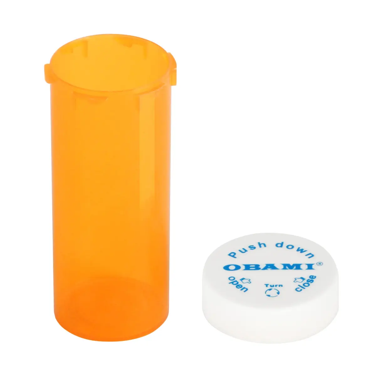 Obami 8 Dram (32ml) Child-Resistant Pill Bottles with Caps - 12 Count | FDA Approved Prescription Vials - view 6