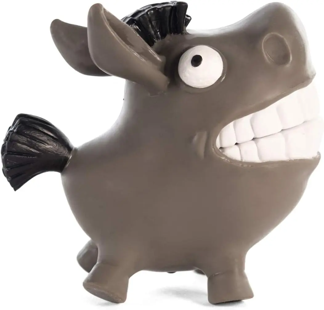 Hog Wild Scream-O Screaming Donkey Toy | Interactive Squeeze Animal for Kids & Adults - view 2