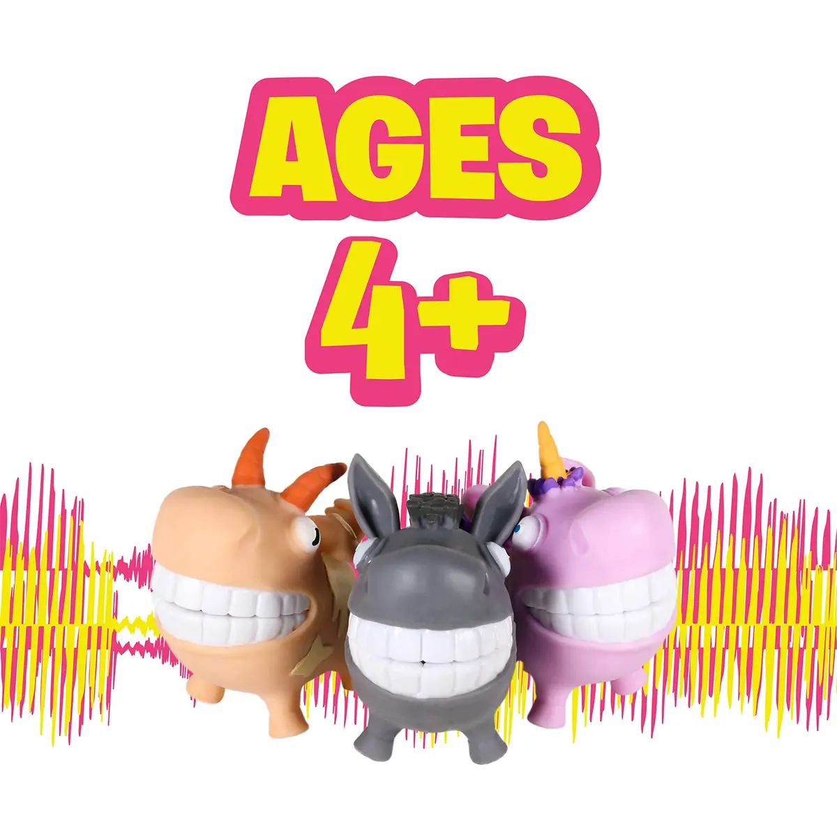 Hog Wild Scream-O Screaming Unicorn Toy | Hilarious Squeeze Animal for Kids & Adults - view 5