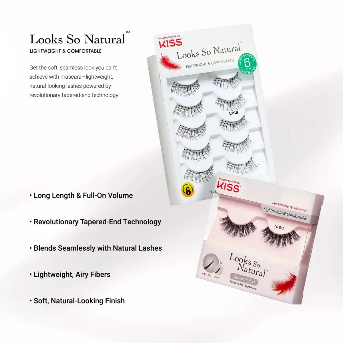 KISS False Eyelashes Sultry 12 mm | Reusable, Contact Lens Friendly, Easy to Apply - view 6