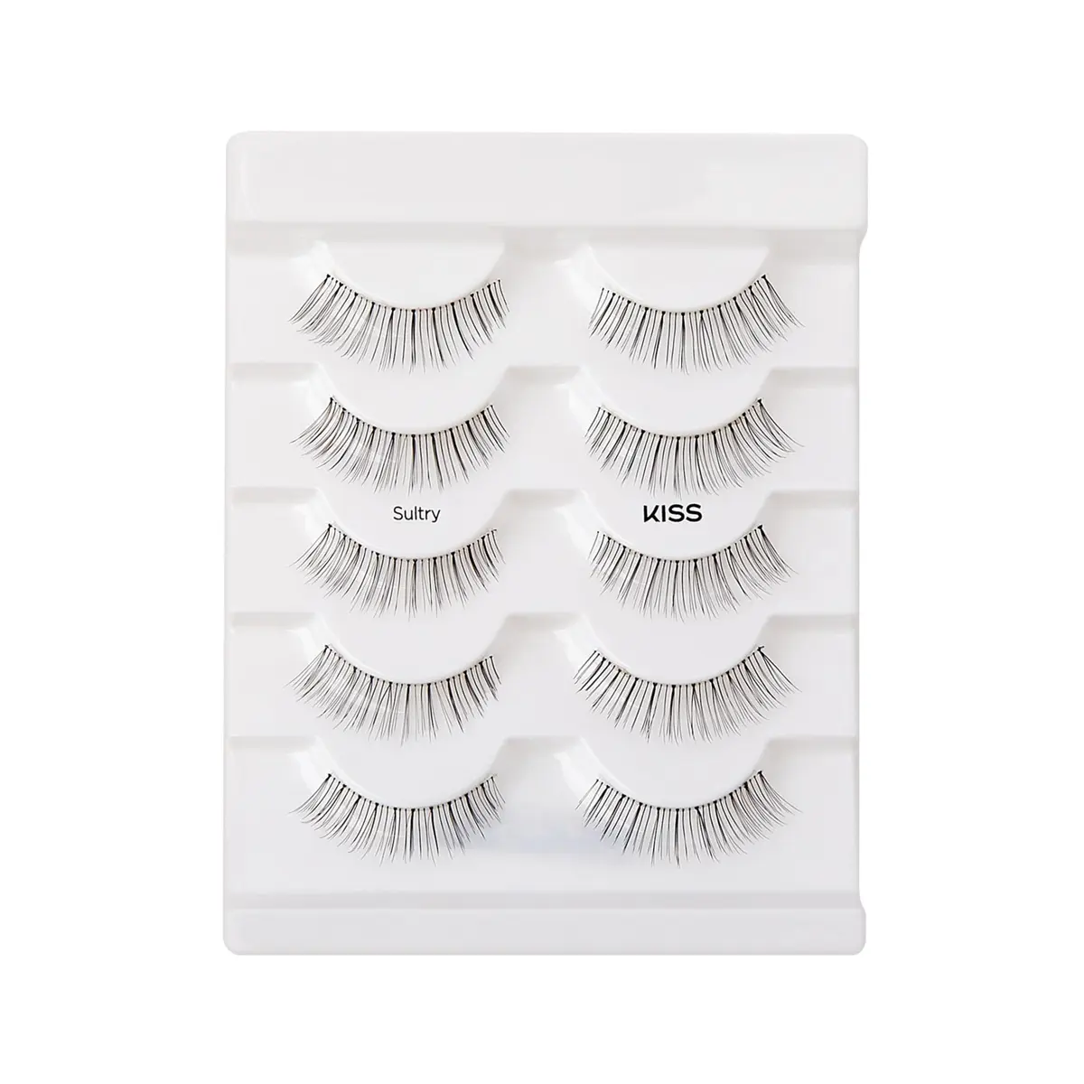 KISS False Eyelashes Sultry 12 mm | Reusable, Contact Lens Friendly, Easy to Apply - view 4