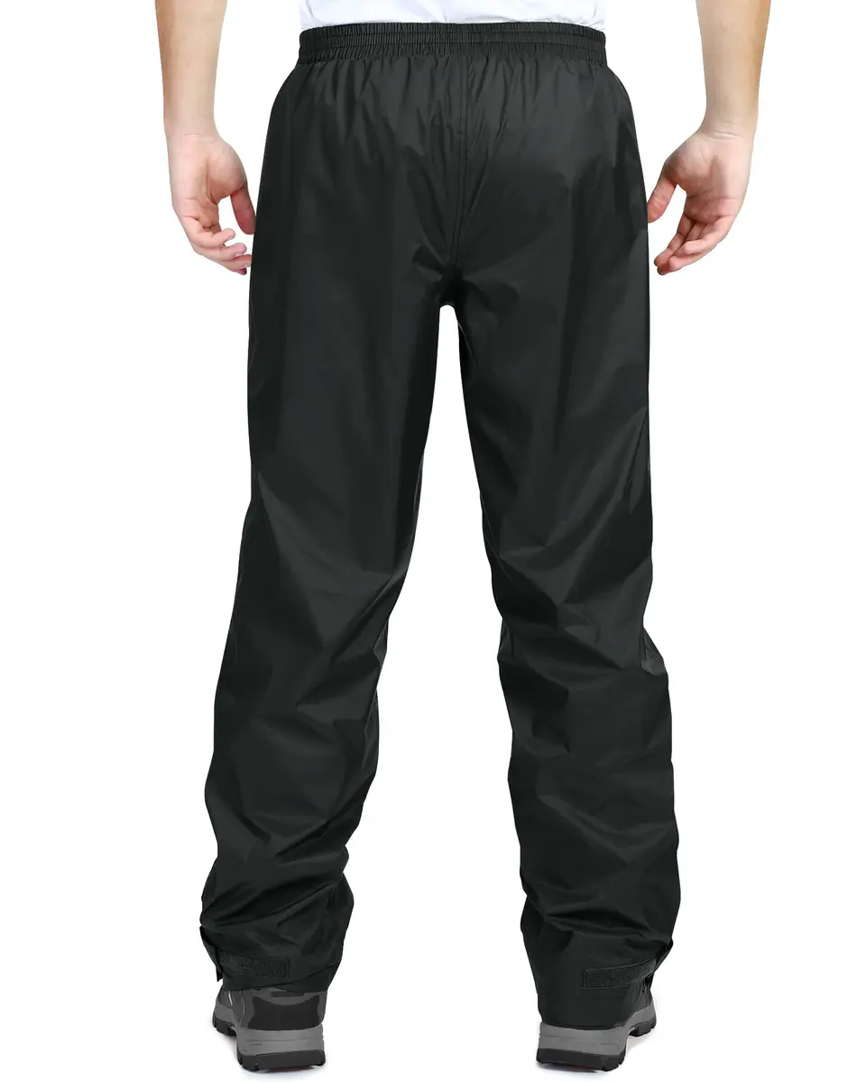 33,000ft Men's Rain Pants Waterproof Windproof Breathable | Mesh Lined, Seam-Sealed, Adjustable Fit - view 2