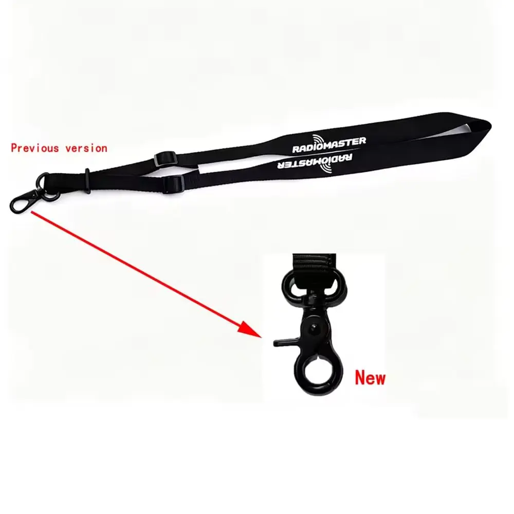 SoloGood Radiomaster RC Transmitter Lanyard Neck Strap Black | Adjustable, Detachable, Comfortable (70-80 chars) - view 5