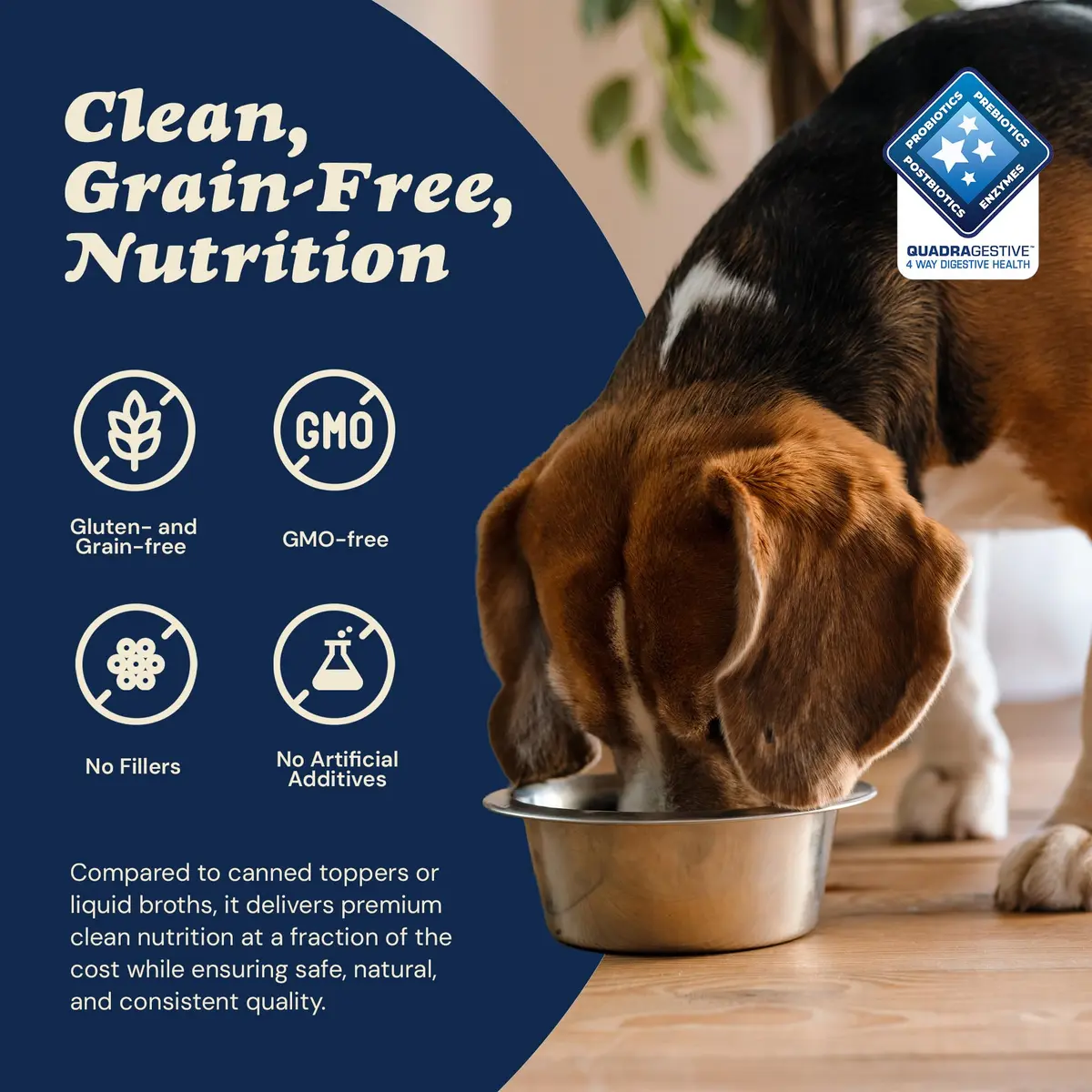 CLEAR CONSCIENCE PET® Arfredo SuperGravy Dog Food Topper Hydration Broth Mix 13.5 oz | Greek Yogurt & Cheese Blend for All Life Stages - view 7