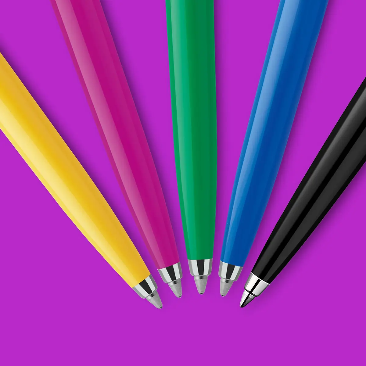 Parker Jotter Originals Gel Pen | Retro Green 1 Count | Medium Point 0.7mm Blue Ink - view 5