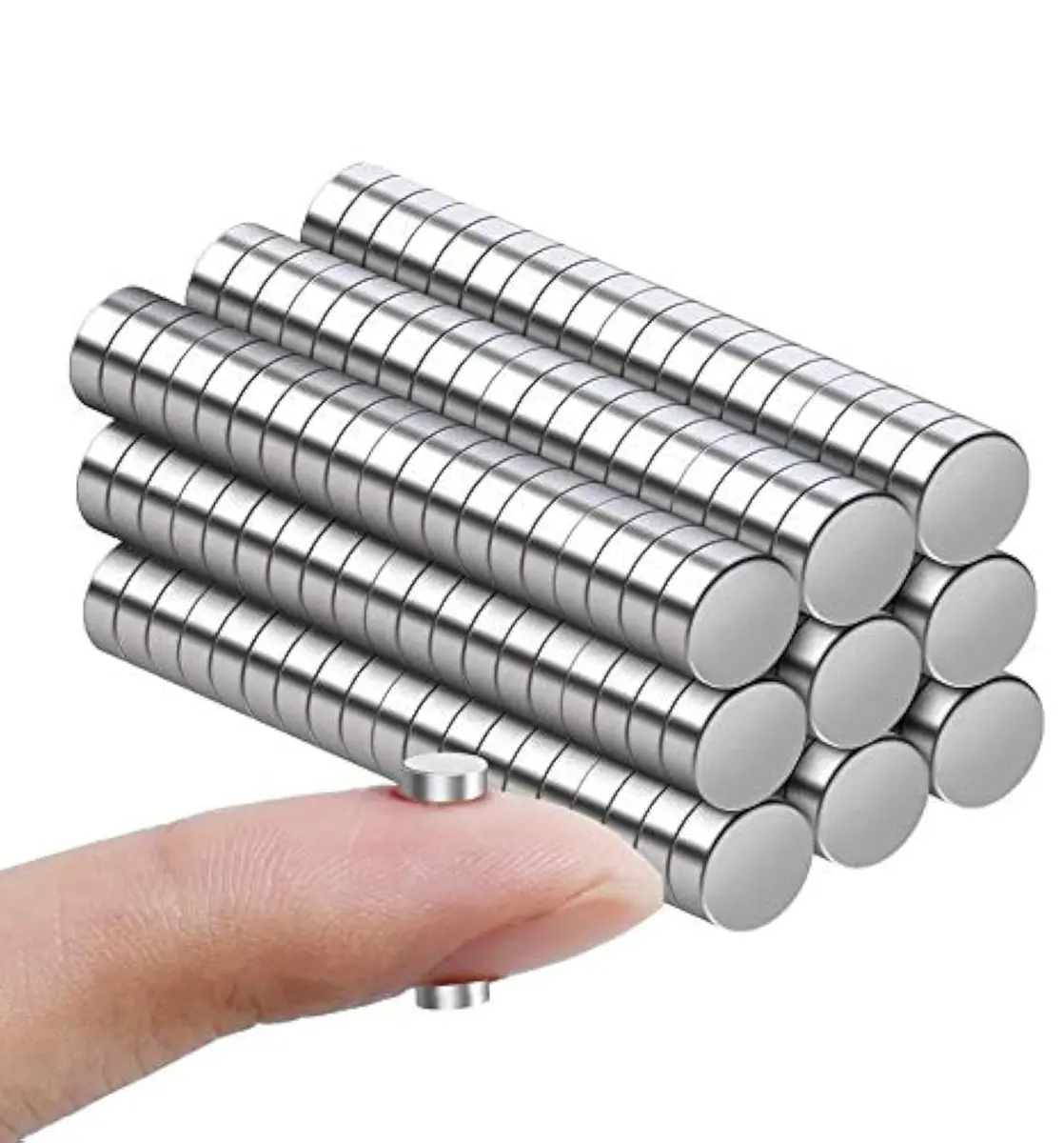rhinocats Small Magnets 5x2mm | Strong Ferrite Mini Round Magnets for Crafts & Science - main product image