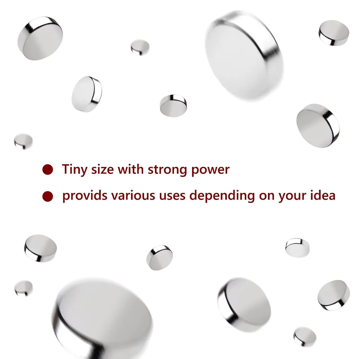 rhinocats Small Magnets 5x2mm | Strong Ferrite Mini Round Magnets for Crafts & Science - view 6