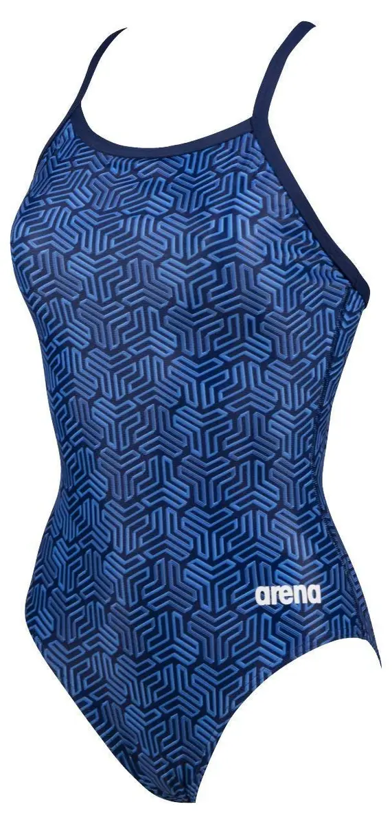 ARENA Women's Kikko Light Drop Back One Piece | Chlorine-Resistant UV Swimwear (30) - main product image
