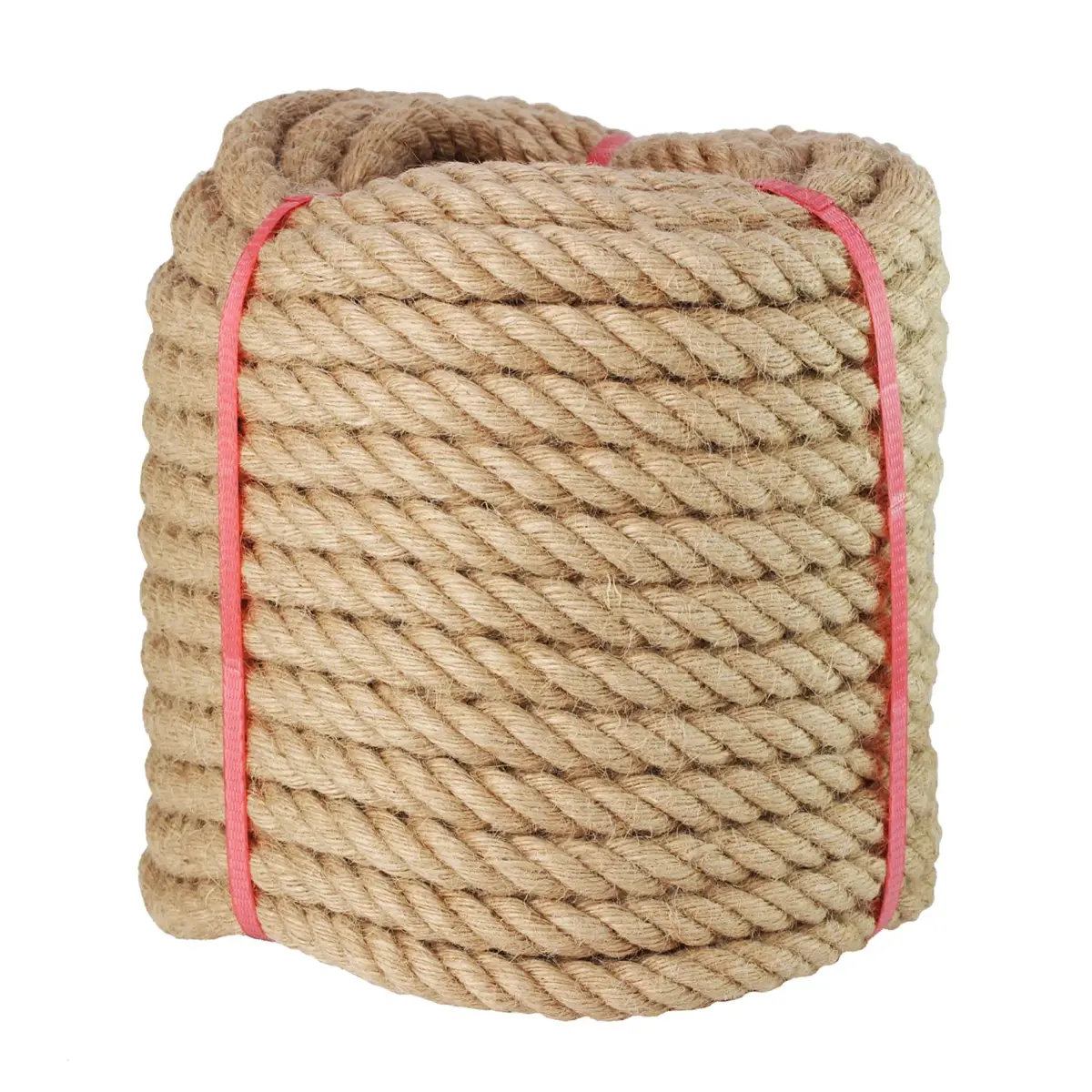 VEITHI Manila Rope 3/4 Inch x 50 Feet | Natural Twisted Rope for Landscaping, Crafts, Marine, Tie-Downs - view 2