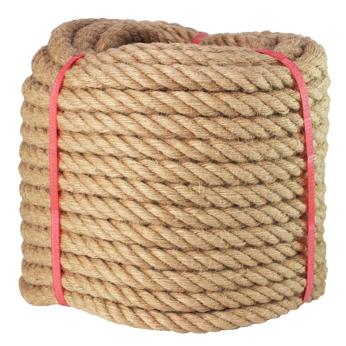 VEITHI Manila Rope 3/4 Inch (19mm) x 100 Feet (30.48m) | Natural Twisted Jute Fiber for Crafts & Tie-Downs - view 7