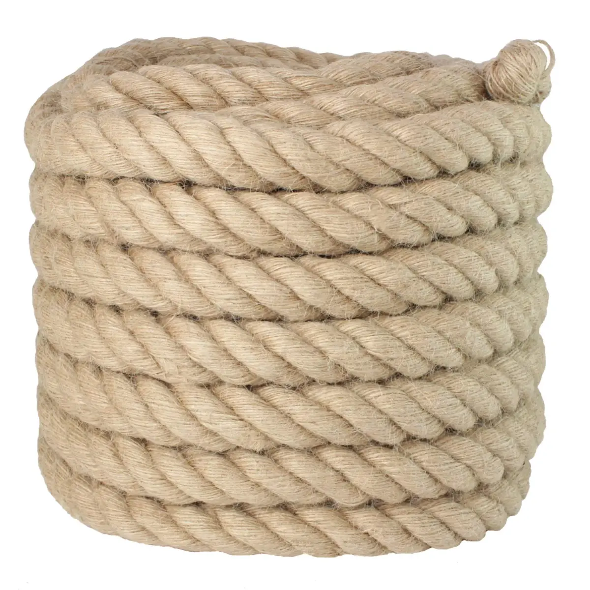 VEITHI Manila Rope 1.5 Inch x 50 Feet (38.1mm x 15.24m) | Natural Twisted Rope for Landscaping, Crafts, Marine Use - view 6