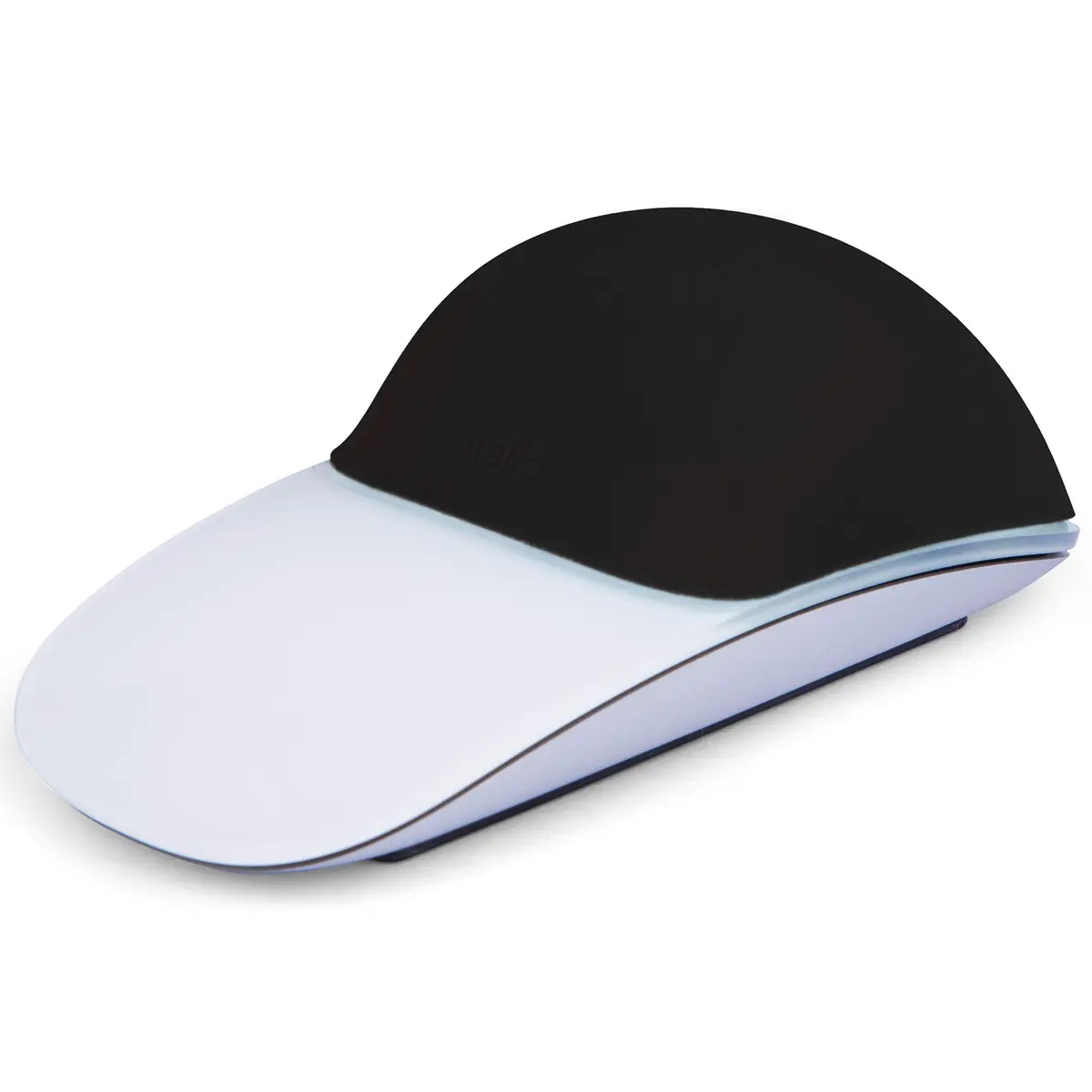 ELEMENTING Mello Silicone Cushion for Apple Magic Mouse 1 & 2 | Comfortable, Durable & Stylish (One Size, Tuxedo Black) - main product image
