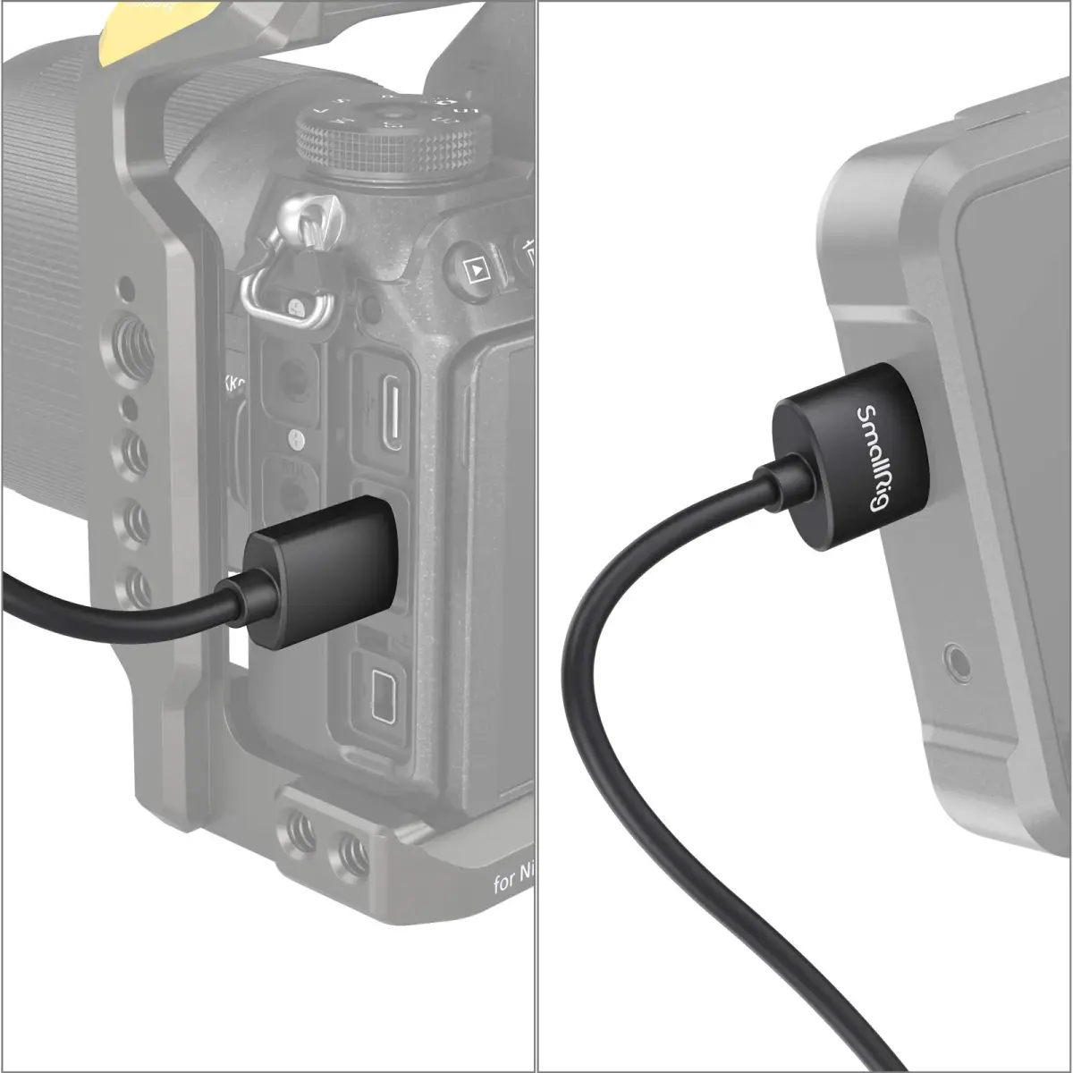 SMALLRIG Ultra Thin Mini to HDMI Cable 35cm (1.15ft) | 4K@60Hz HDR 2.0 for Camera Rigs - view 5