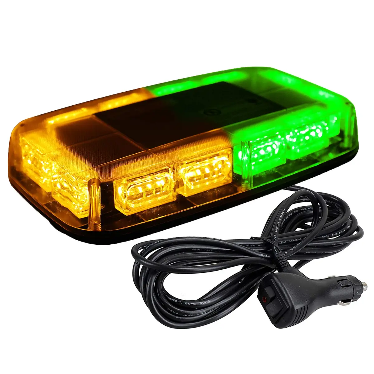 ASPL 48LED Roof Top Strobe Lights with Magnetic Base | Waterproof Emergency Warning Light for Vehicles - main product image