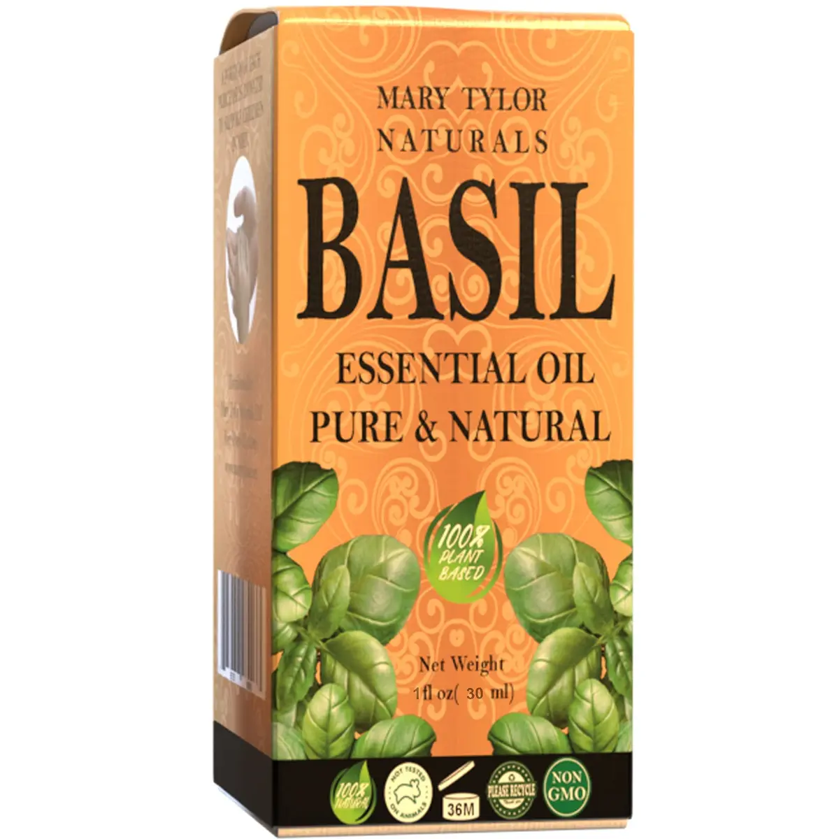 Mary Tylor Naturals Basil Essential Oil 1 oz | Pure Therapeutic Grade Aromatherapy - view 7