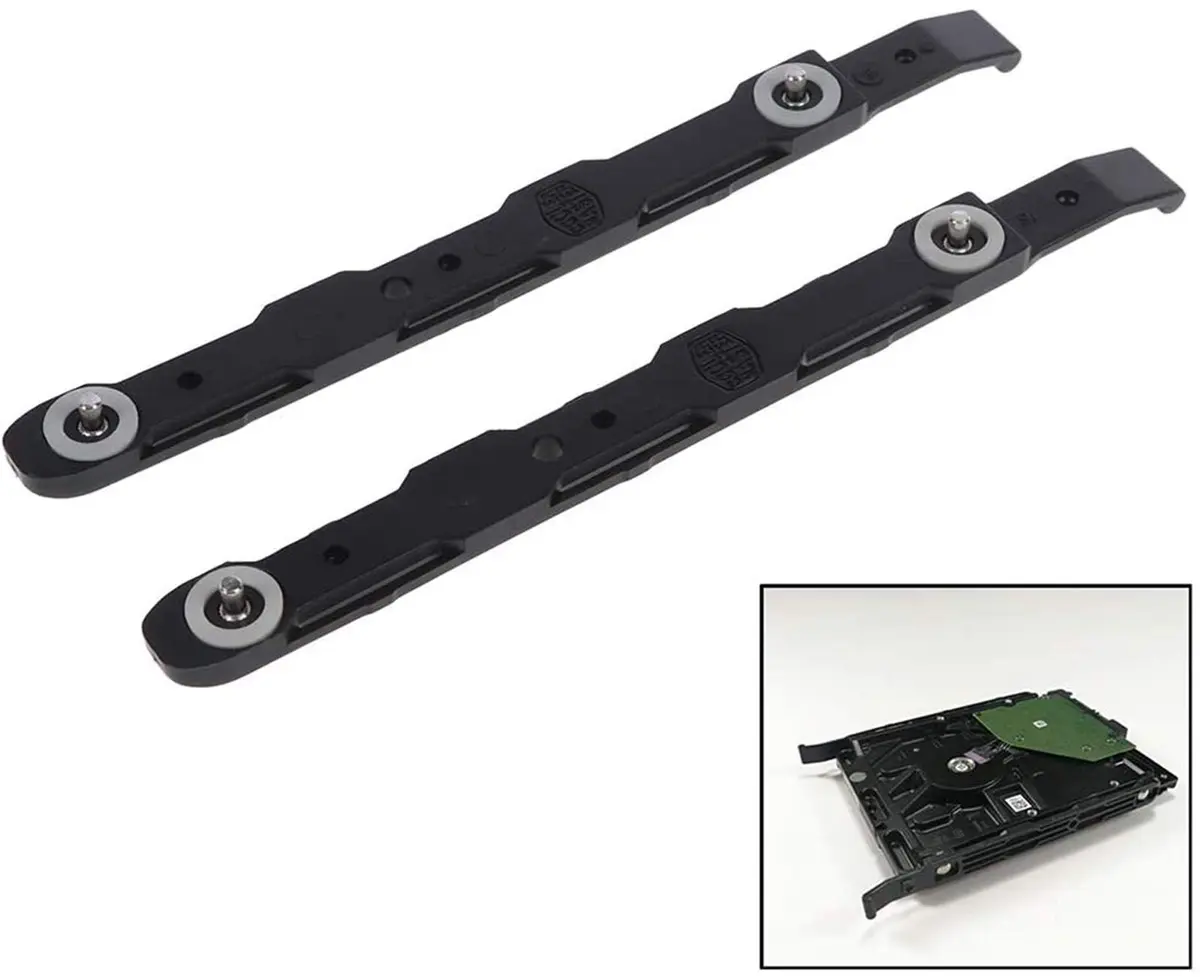 Uoeo 8 Pack HOME Hard Drive Mounting Rails 14.5*1.2cm | Durable Plastic Anti-Scratch Rails - view 6