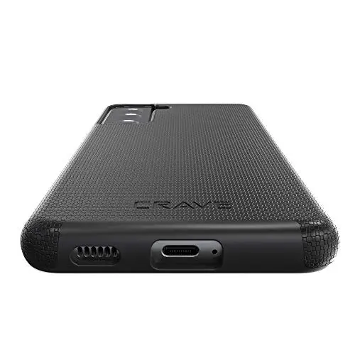 Crave Dual Guard for Samsung Galaxy S21 Case - Black | Dual Layer TPU/PC Protection (6.2") - view 14