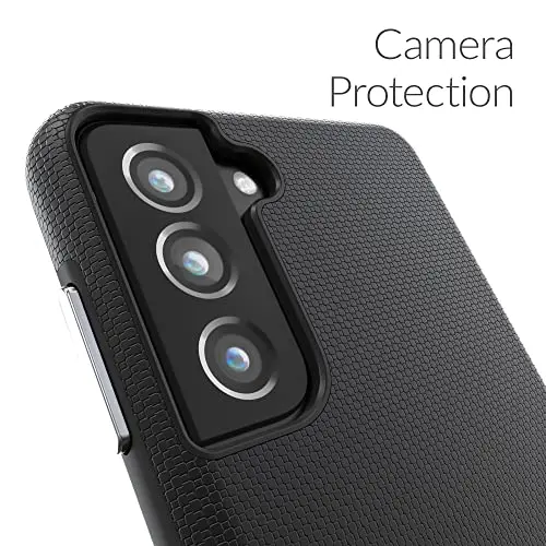 Crave Dual Guard for Samsung Galaxy S21 Case - Black | Dual Layer TPU/PC Protection (6.2") - view 5
