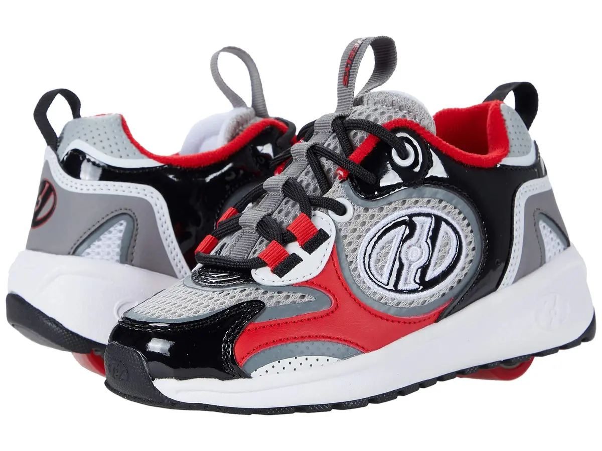 HEELYS Flow Runner Little Kid/Big Kid/Adult Sneakers 8 M | Lightweight Synthetic Leather Mesh - main product image