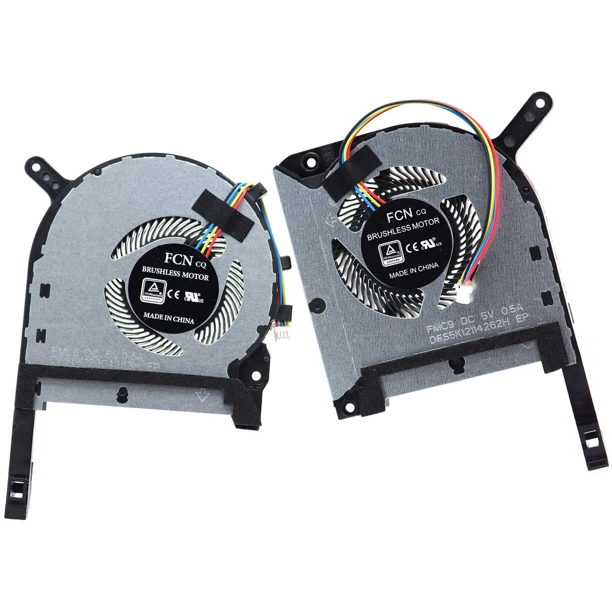 Deal4GO CPU & Graphics GPU Cooling Fan Replacement for ASUS FX Series | Plug & Play, 5V DC, 4-pin Connector - main product image